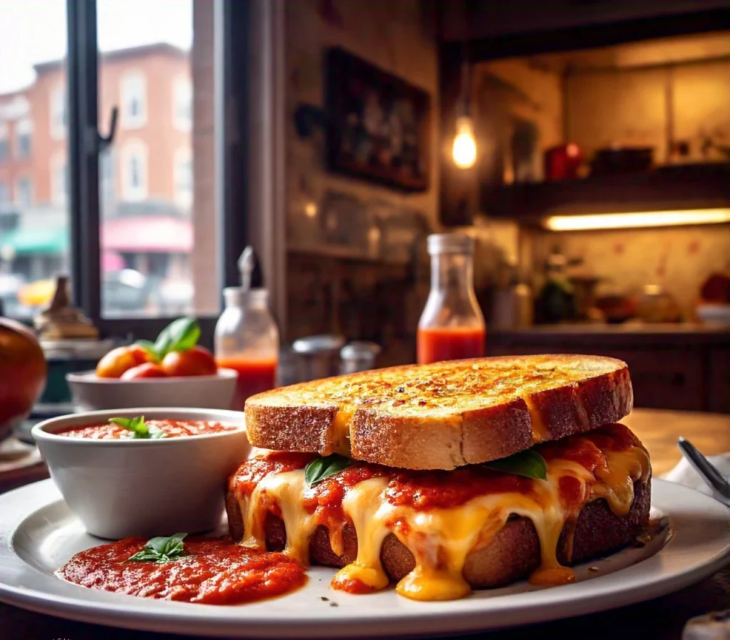 Cheesy Texas Toast with Marinara