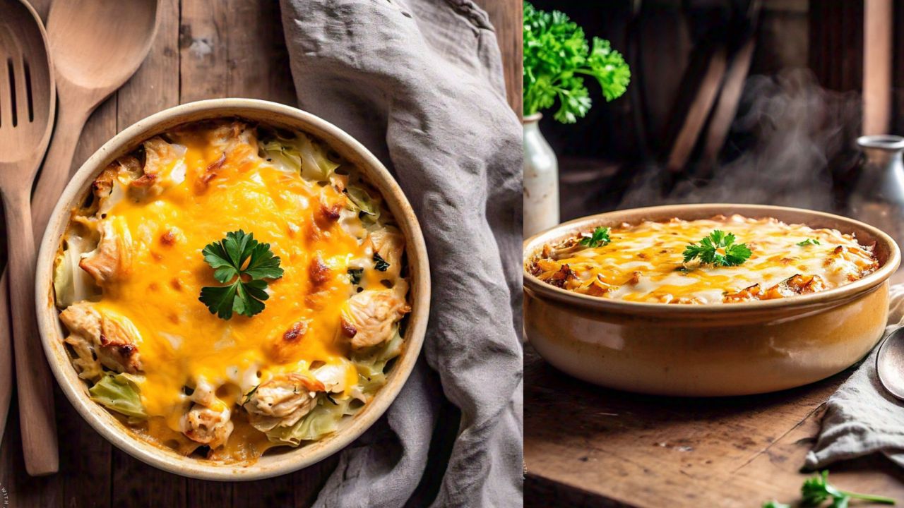 Chicken and Cabbage Casserole