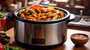 Recipe for Chicken Fajitas in a Crock Pot