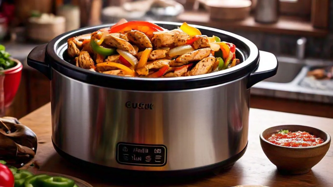 Recipe for Chicken Fajitas in a Crock Pot