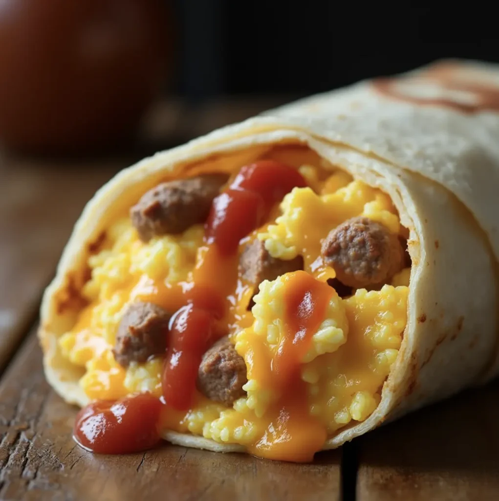 BK breakfast burrito
