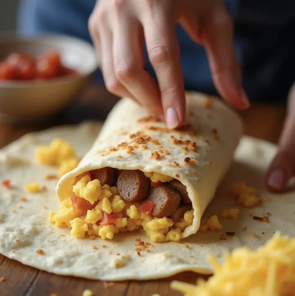 BK breakfast burrito
