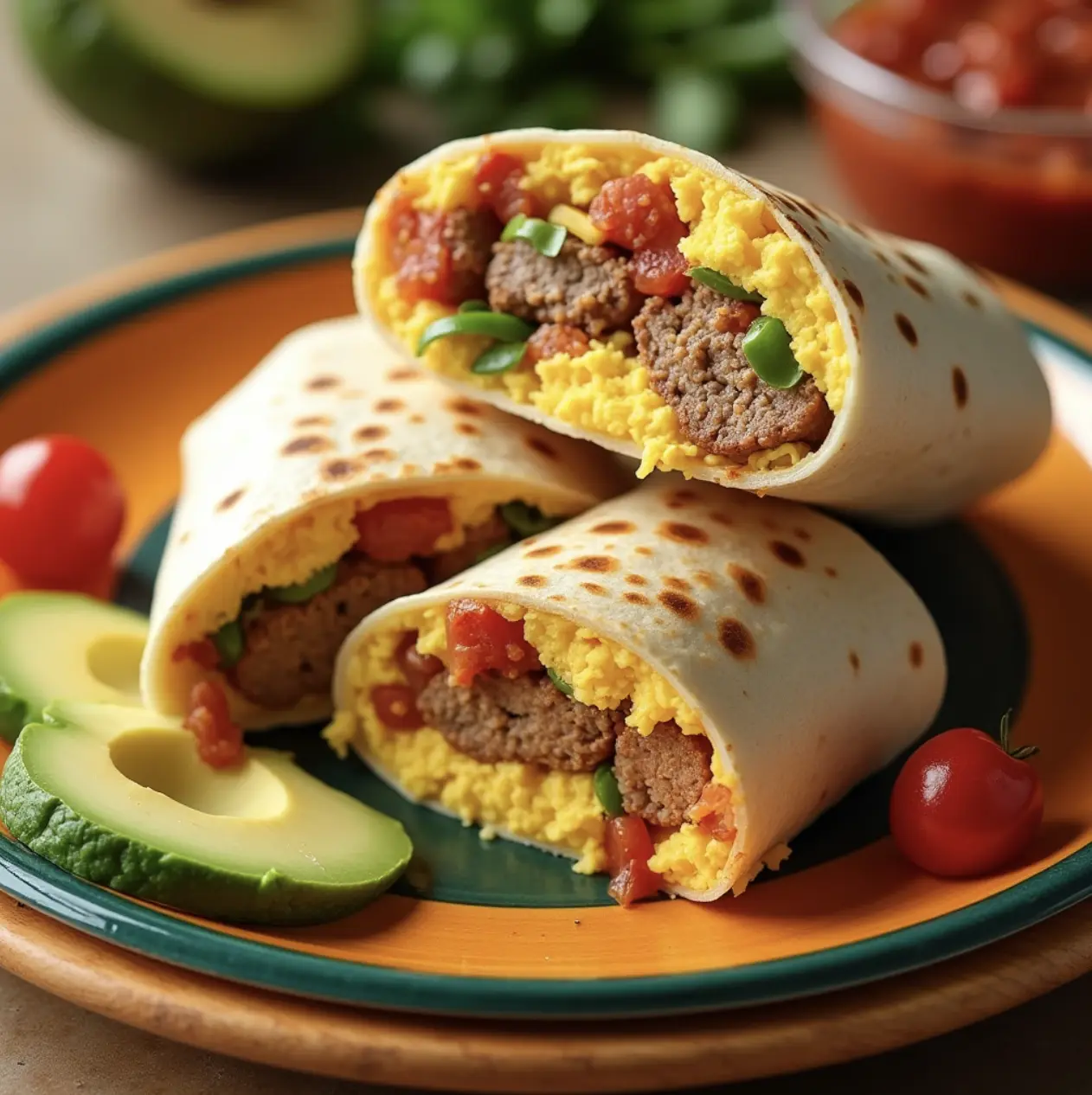 BK breakfast burrito