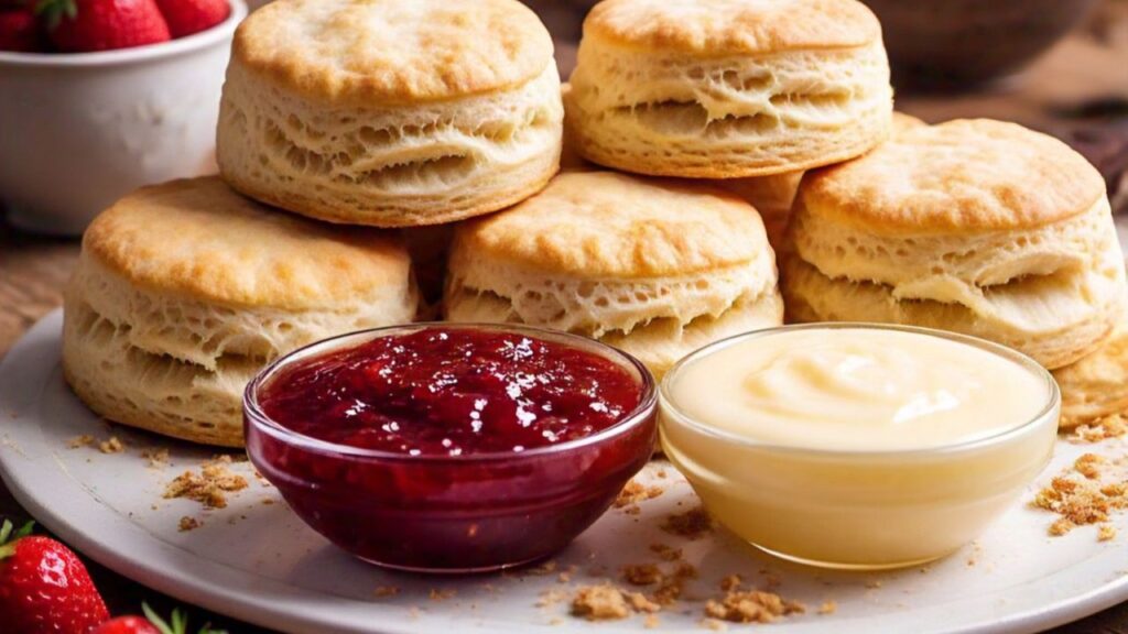 Sweet Options with Jam, Honey, or Cream