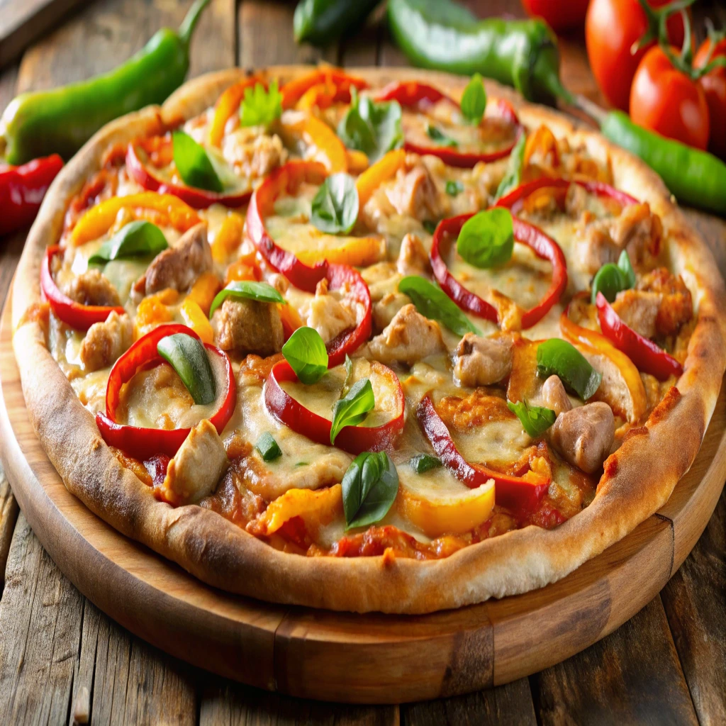 Chicken Fajita Pizza