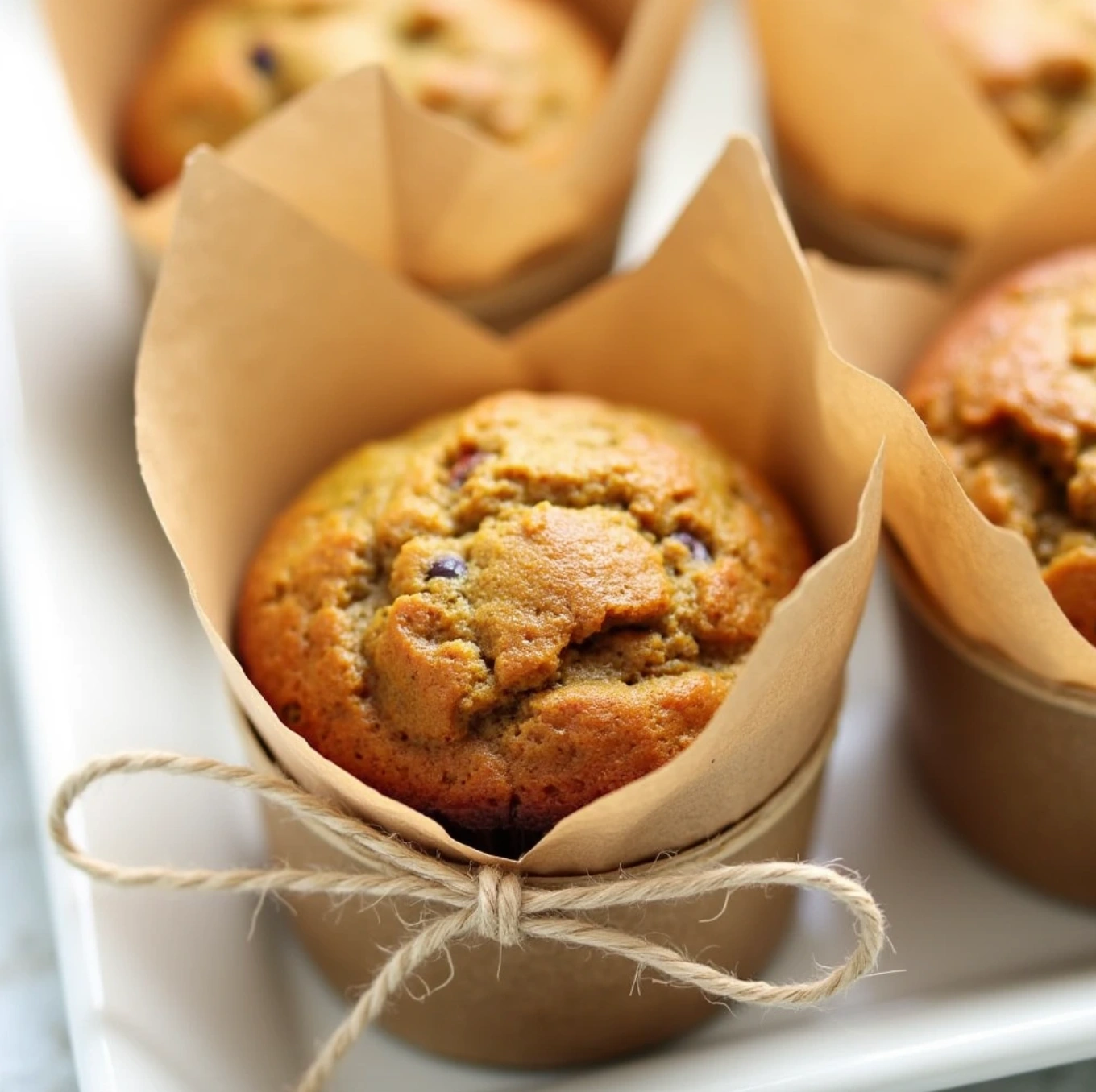 Healthy Carrot Zucchini Muffins