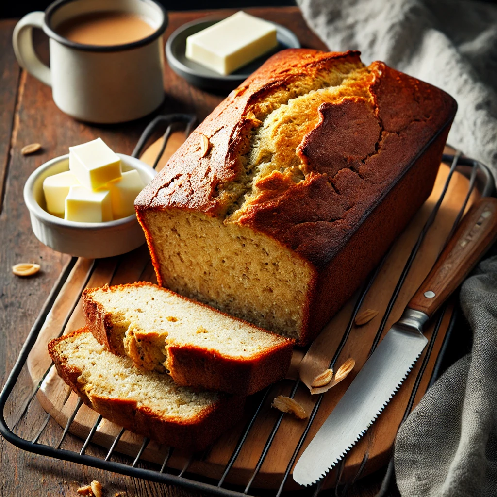 4-Ingredient Banana Bread