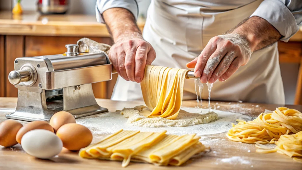 homemade lasagna noodle tools