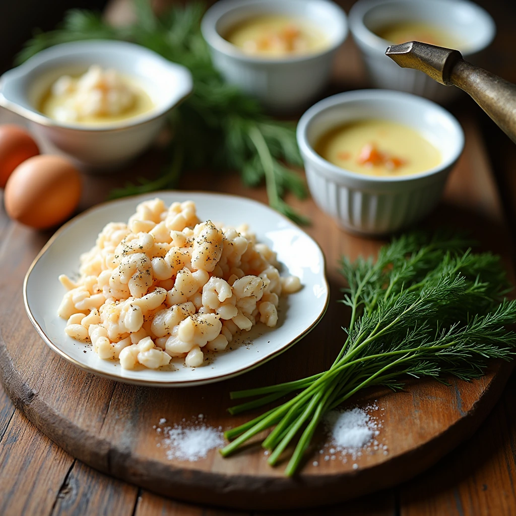 crab brulee recipe preparation