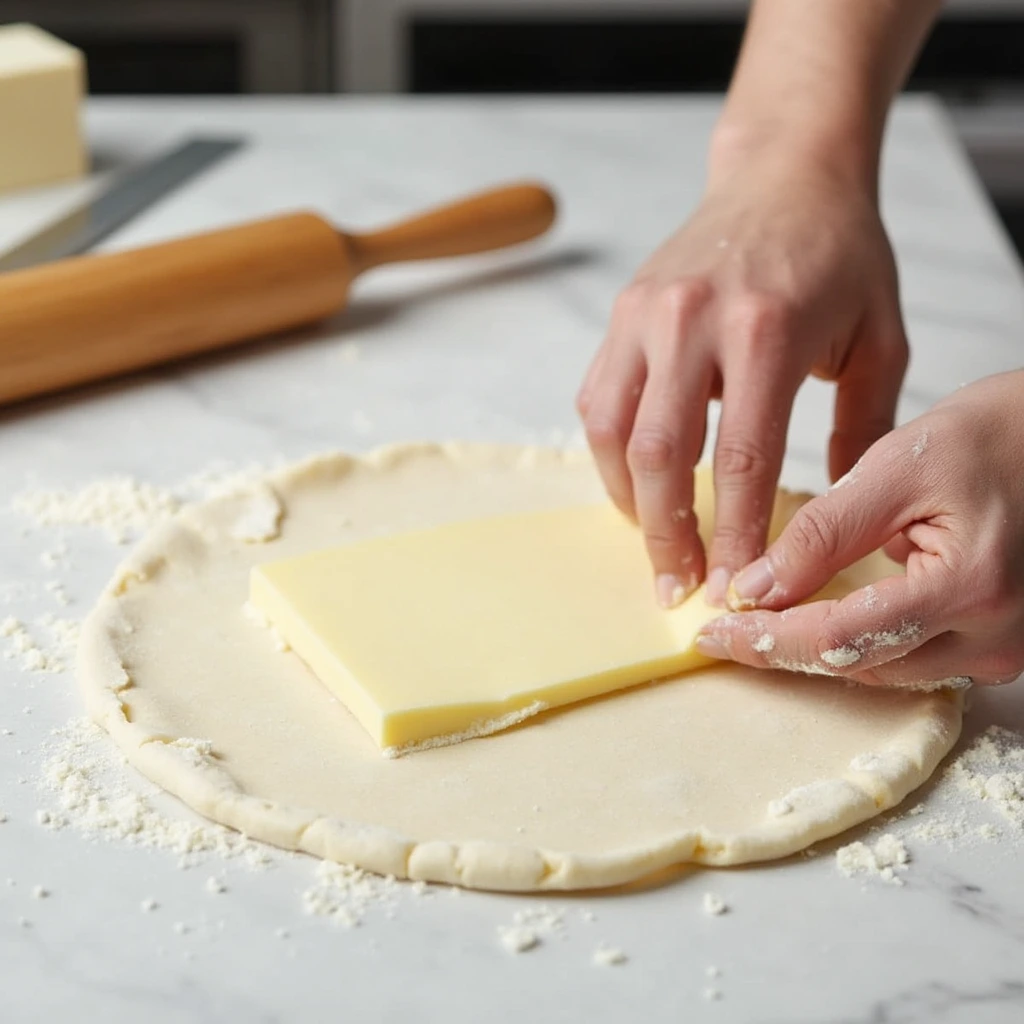 the ingredients needed to make Gipfeli Recipe process